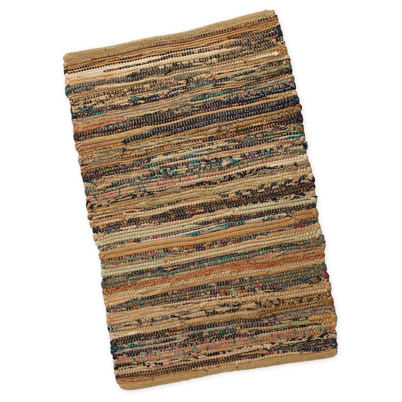 20"x34" Medallion Accent Kitchen Rug Blue - Threshold™