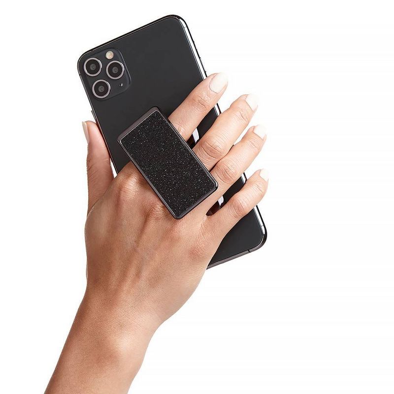 HANDLstick Phone Grip Smooth Glitter - Black