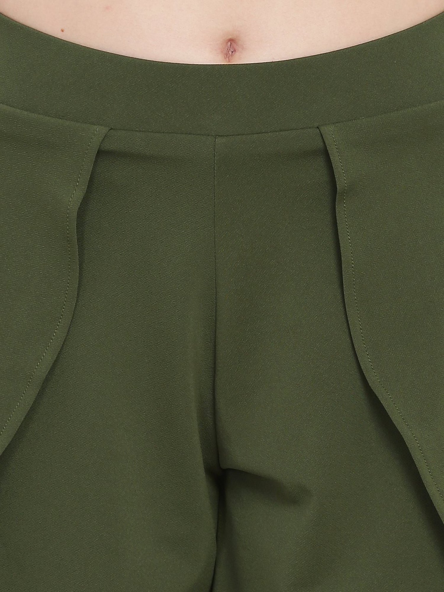 Westwood Olive Cotton Dhoti Pants