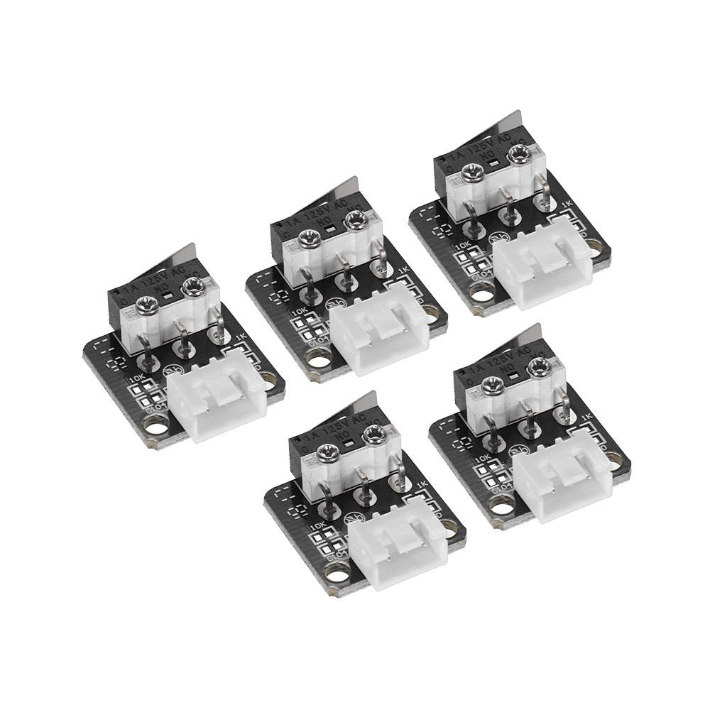Creality 3D Printer Parts End Stop Limit Switch 3 Pin for 3D Printer CR-10 Series Ender-3, 5 Pieces