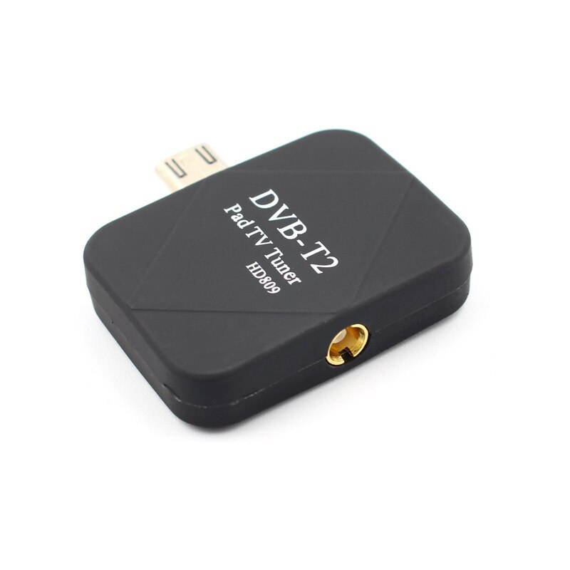 Lejiahong DVB-T2 TV Antenna Receiver Digital Micro-USB Tuner for Android Mobile Phone Pad HD TV Stick with Dual Antenna