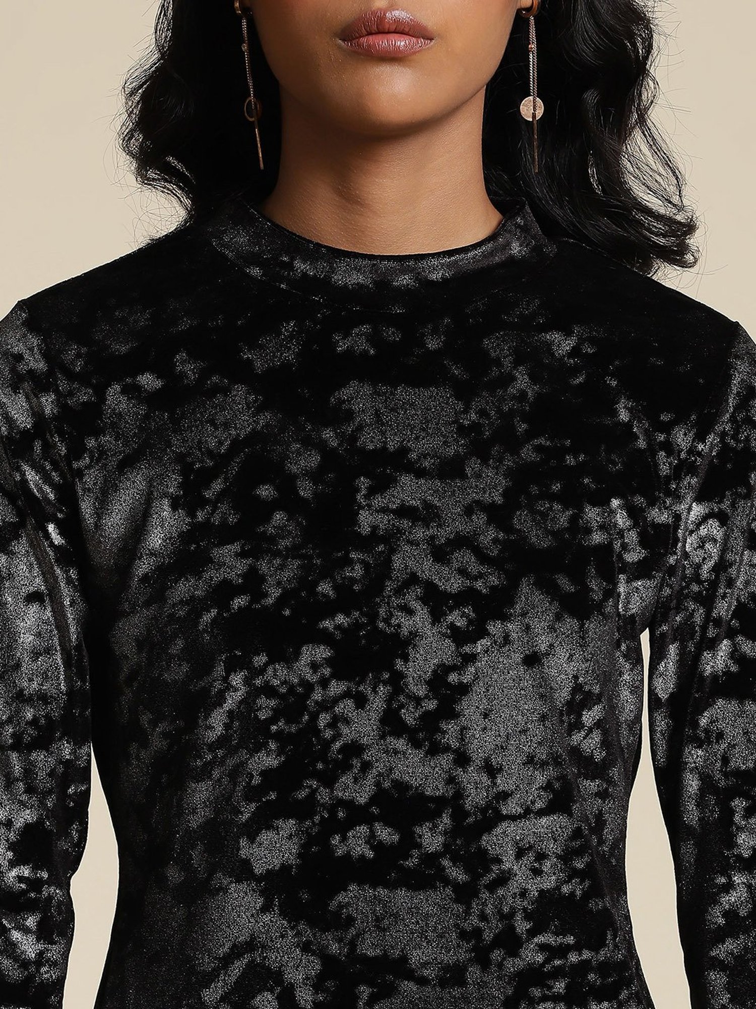 Label Ritu Kumar Black Top