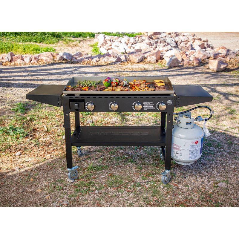 Kenmore 3-Burner Pedestal Gas Grill PG-4030400 Brown