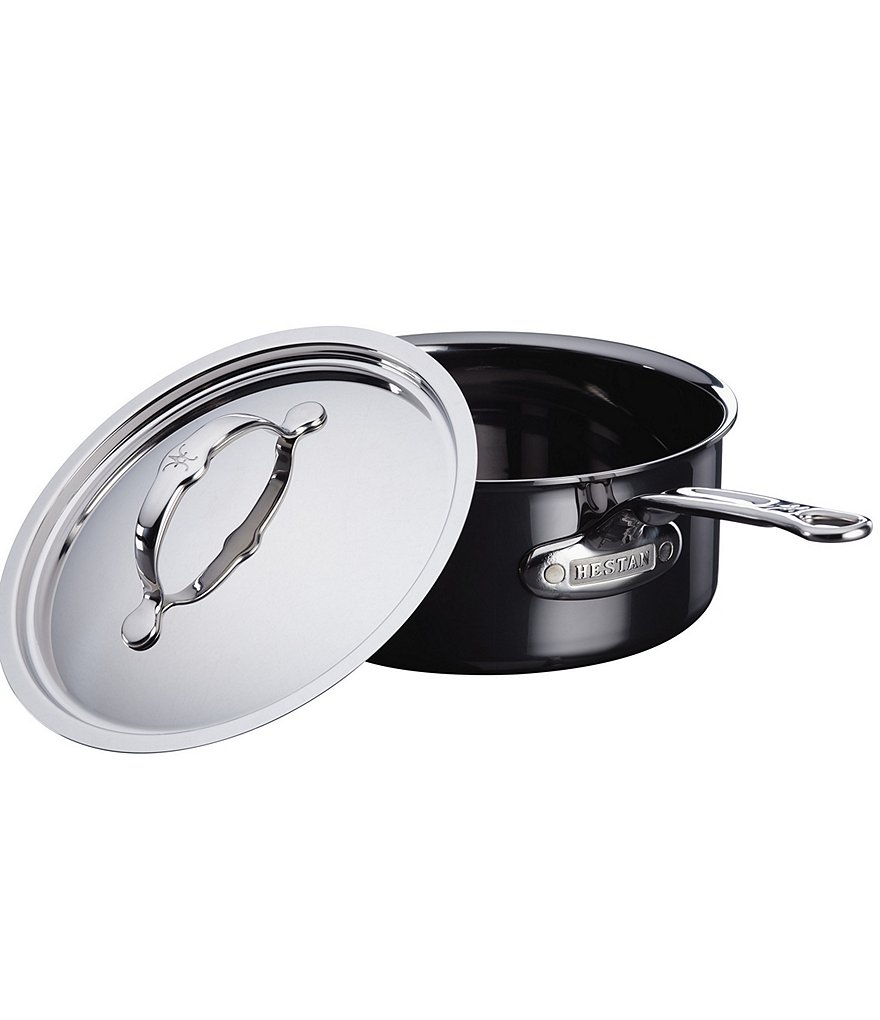 Hestan NanoBond Titanium Stainless Steel Essential Pan, 5 Quart