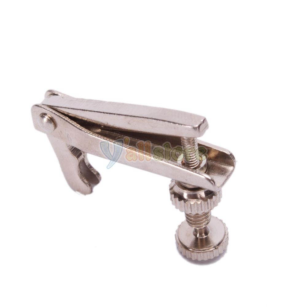 Violin Fine Tuners String Adjusters 3/4- 4/4 Silver High Quality