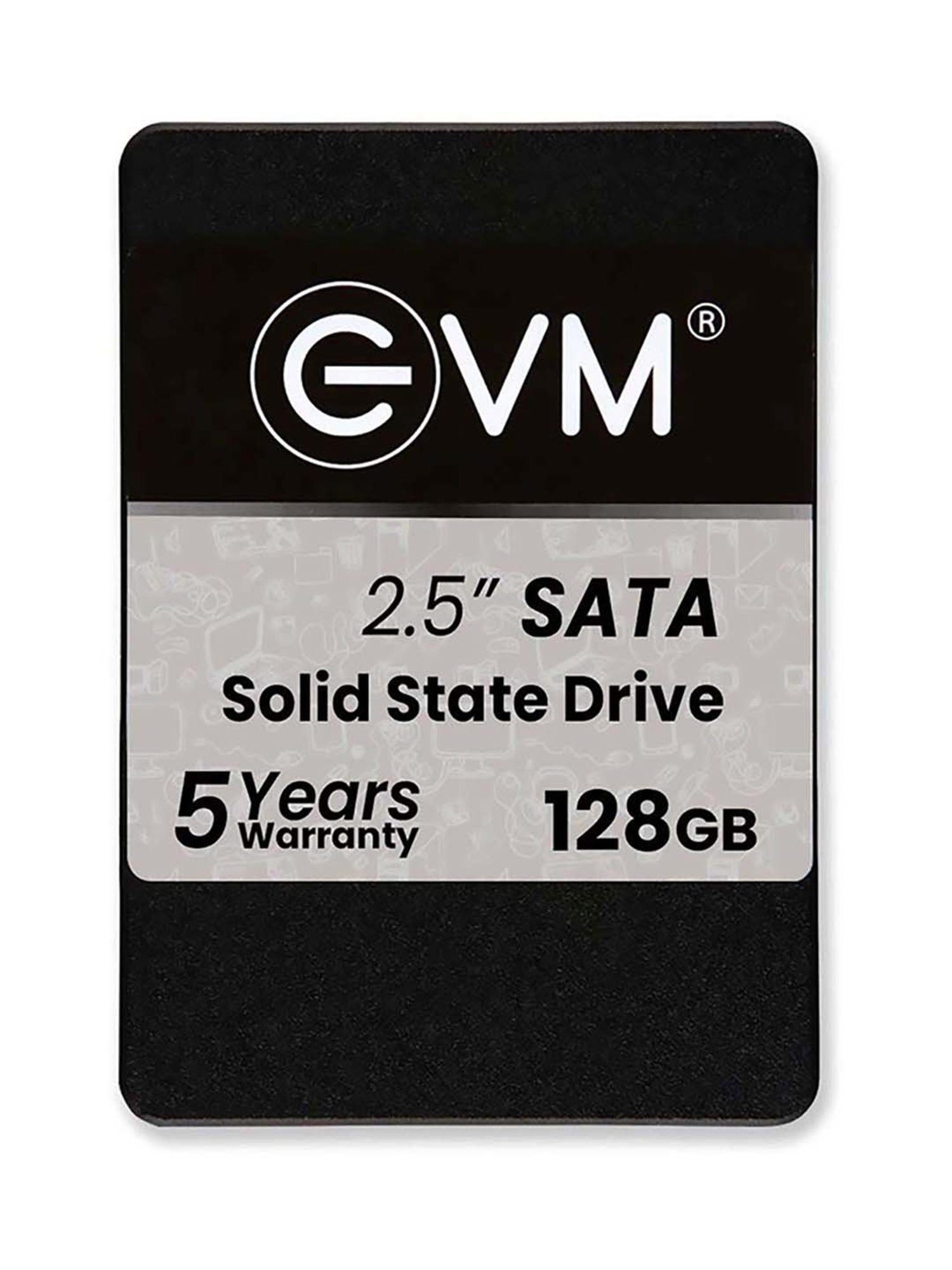 EVM EVM25 128GB 2.5 inch SATA Internal SSD (Black)