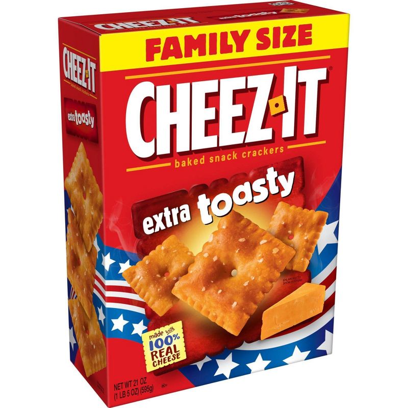 Cheez-It Extra Toasty RWB - 21oz