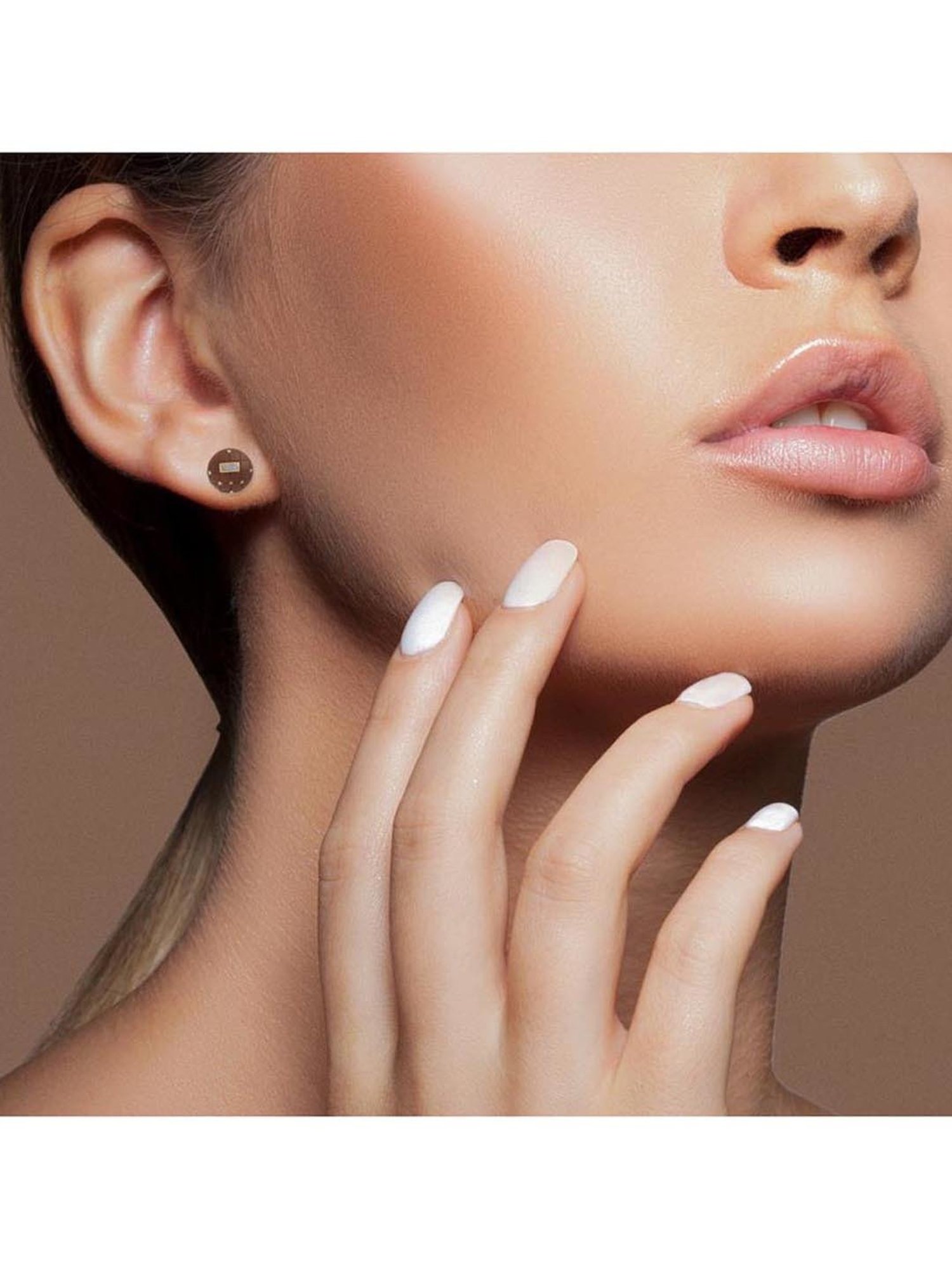 CKC 18k Gold & Diamond Earrings for Women