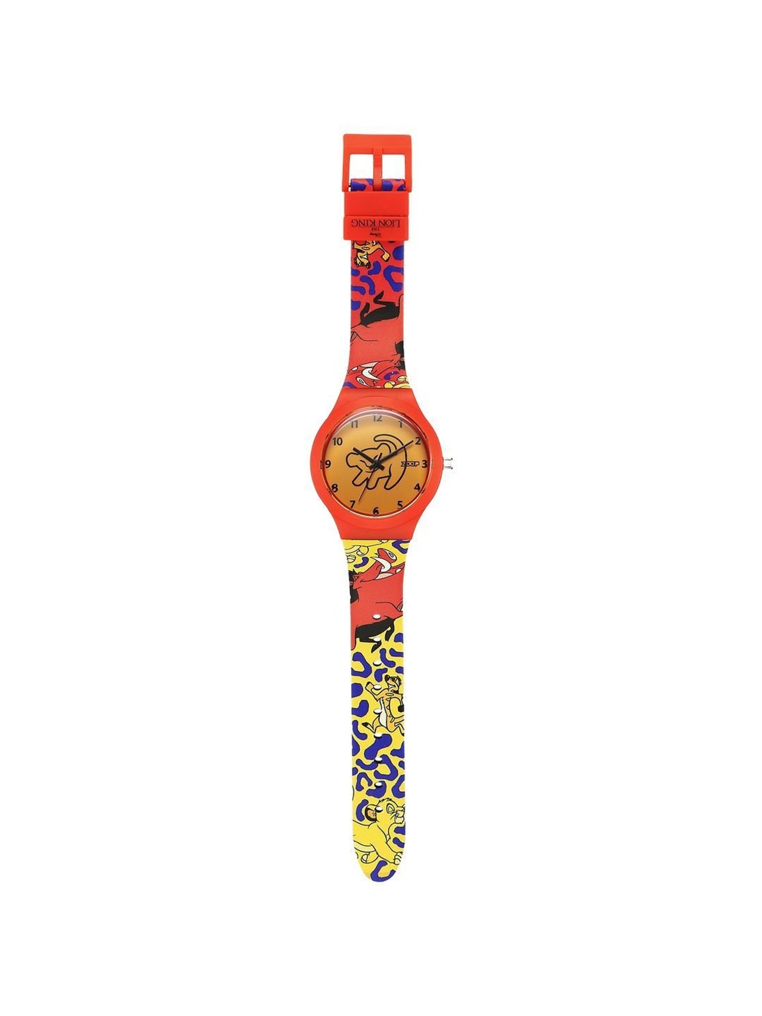 Zoop 16018PP04 Disney Kids Analog Watch with 3 Straps