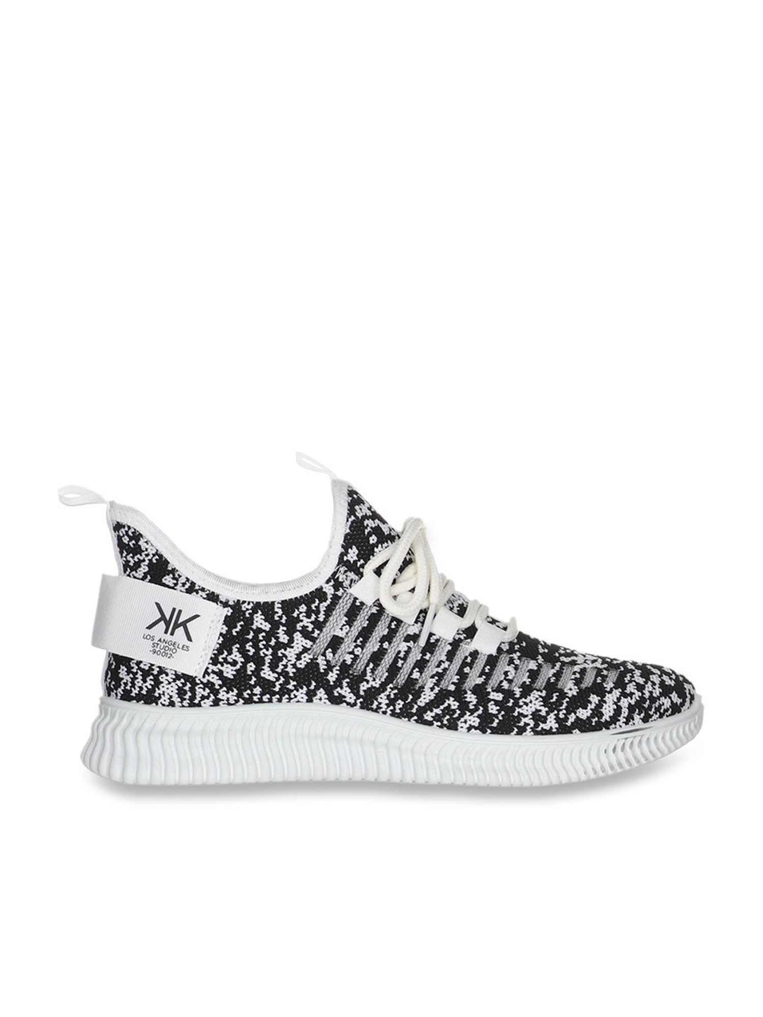 Kendall + Kylie Women's Logo Spec EZORA Low Top Lace Up Multi Sneakers
