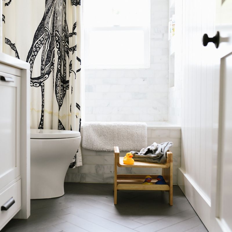 Gaiam Kid Classic Stability Balance Ball Chair with Reliable 4 Wheel Base to Adopt Healthy Posture, Keep Body Active, and Mind Engaged, Orange & Gray