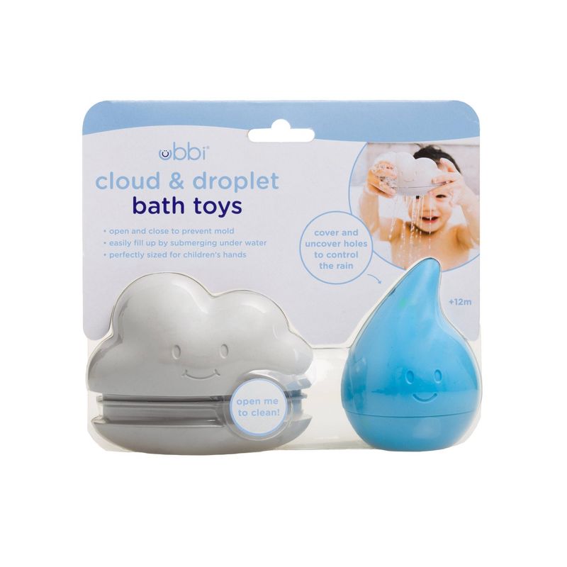 Ubbi Cloud & Droplet Bath Toy