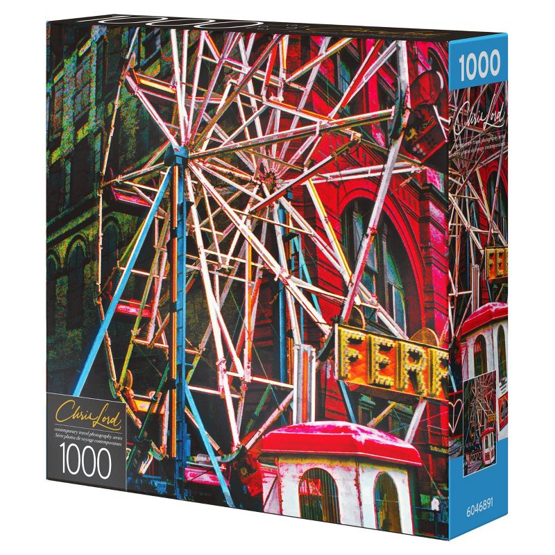 Cardinal Chris Lord: Ferris Wheel on Mott Street Puzzle - 1000pc
