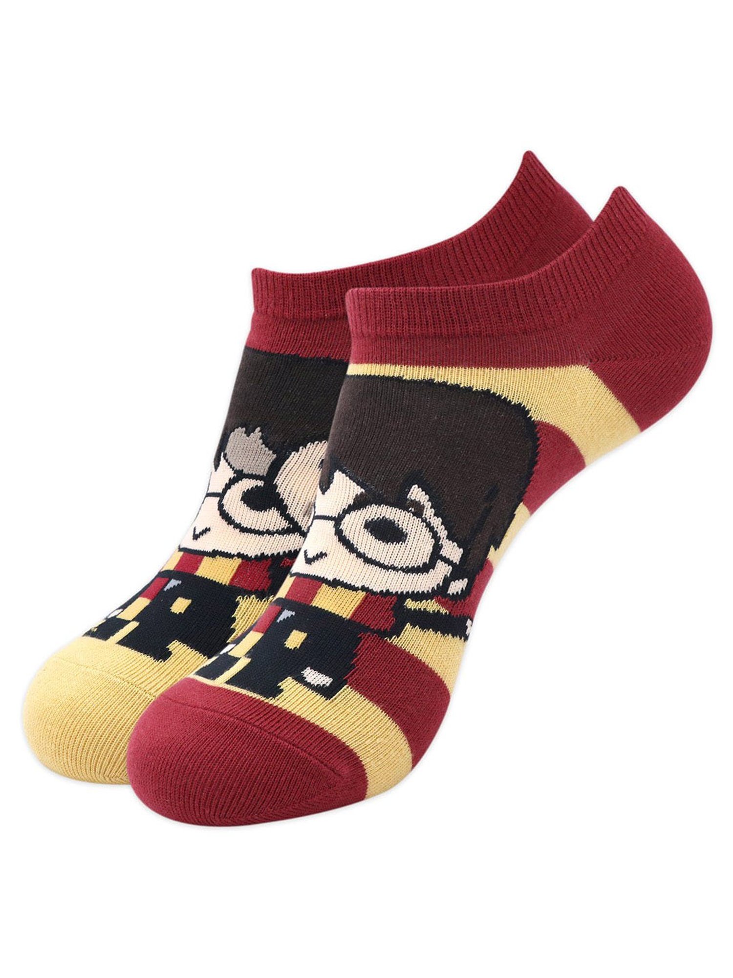 BALENZIA Multicolor Printed Socks (Pack Of 2)