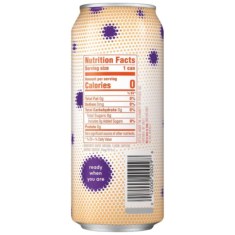 bubly bounce Mango Passion Fruit Sparkling Water - 16 fl oz Can