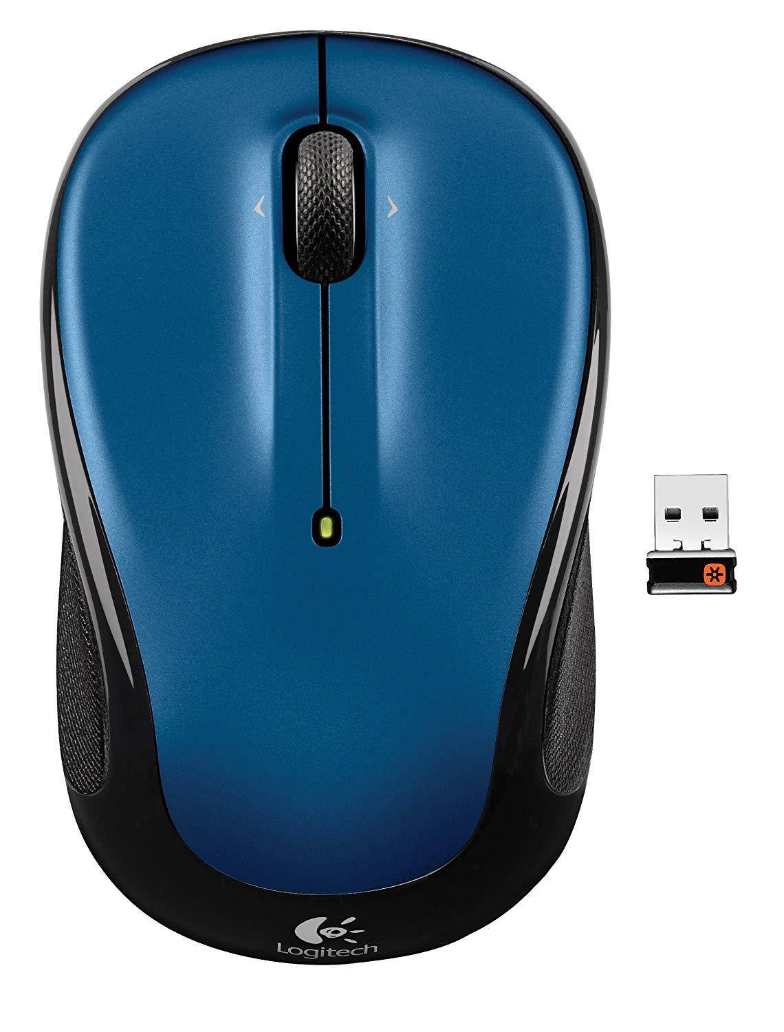 Logitech Wireless Mouse M325 with Designed-For-Web Scrolling - Blue