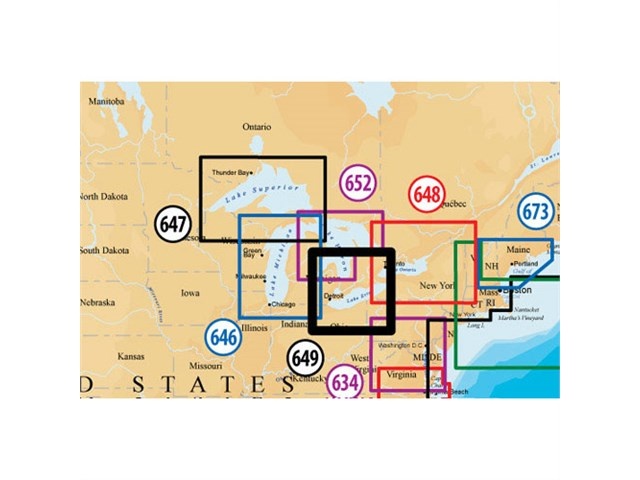 Navionics Platinum Plus Lake Erie and Saint Clair MSD/649PP Platinum Plus Lake Erie and Saint Clair