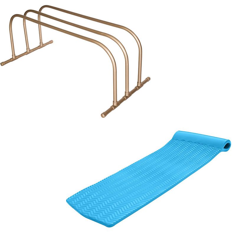 2) Hydro Tools Swimline 87953 9x36" Vinyl Protective Swimming Pool Ladder Mat