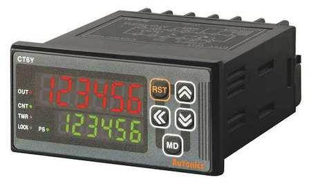 AUTONICS CT6Y-1P4 LED Counter/Timer, Digital6, AC Power
