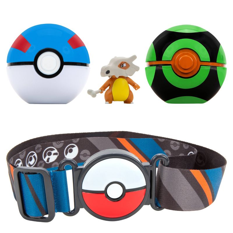 Pokemon Clip 'n' Go Poke Ball Belt Set - Cubone
