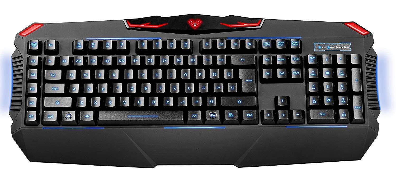 AULA SURPRISE DRAGON DEEP Backlit Wired USB Gaming Keyboard colorful companny