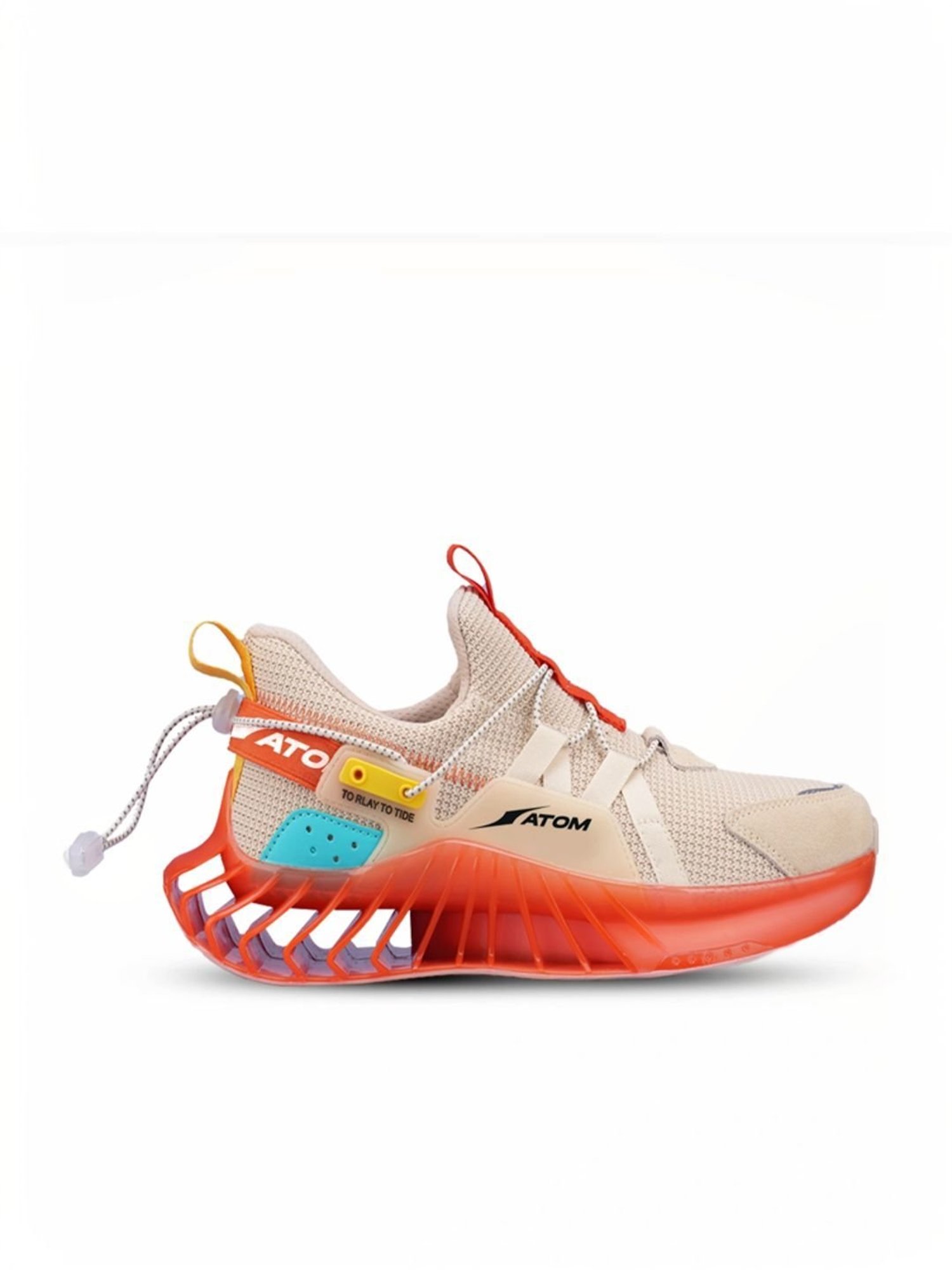 Atom Men's Good Vibes Beige Running Shoes