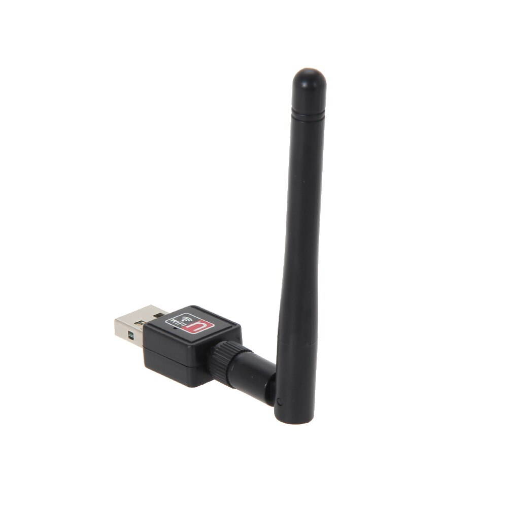1 pcs 150Mbps USB WIFI Wireless LAN Adapter Long Range 2dBi Antenna 802.11b/g/n for Desktop Computer Wireless LAN Adapter Network Card