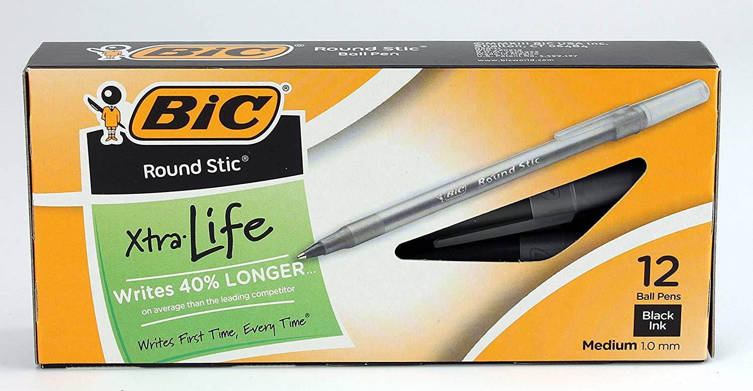 Back to School Pens, Pencils, Paper Supply Bundle Box (Wide Ruled)