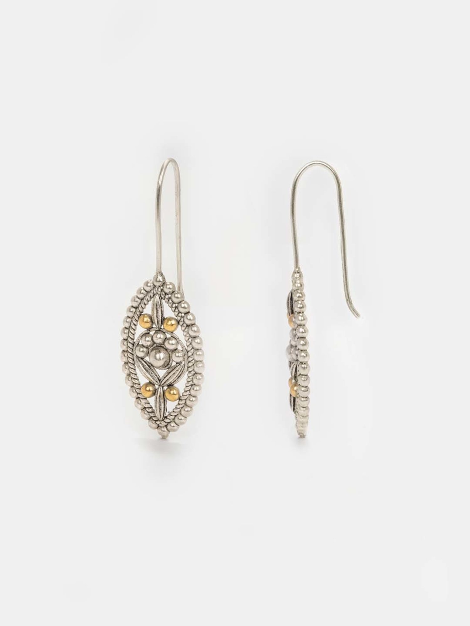 Shaya Sanna Huvu Earrings in Dual Plated 925 Silver