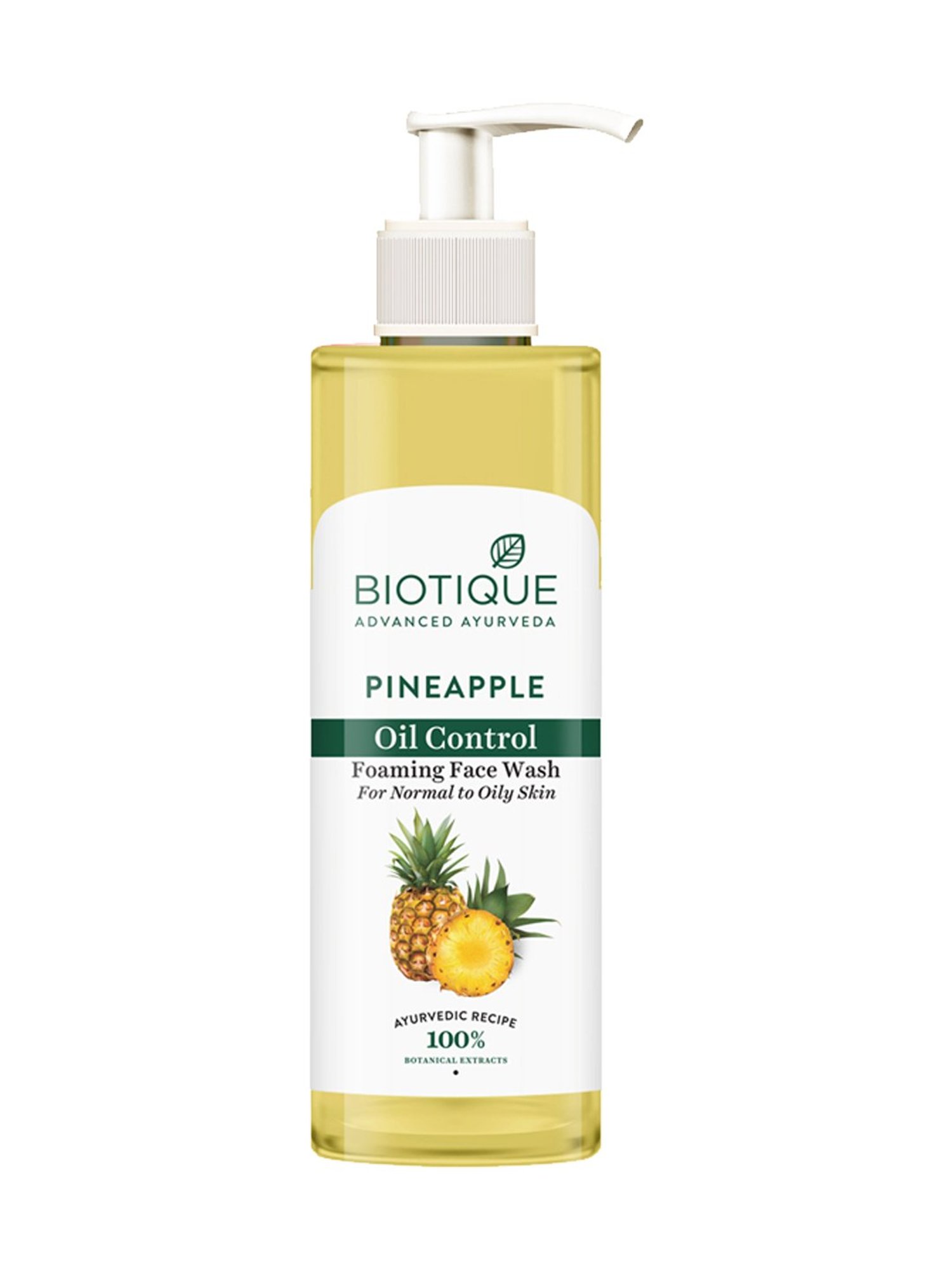 Biotique Pineapple Oil Control Foaming Face Wash - 200 ml