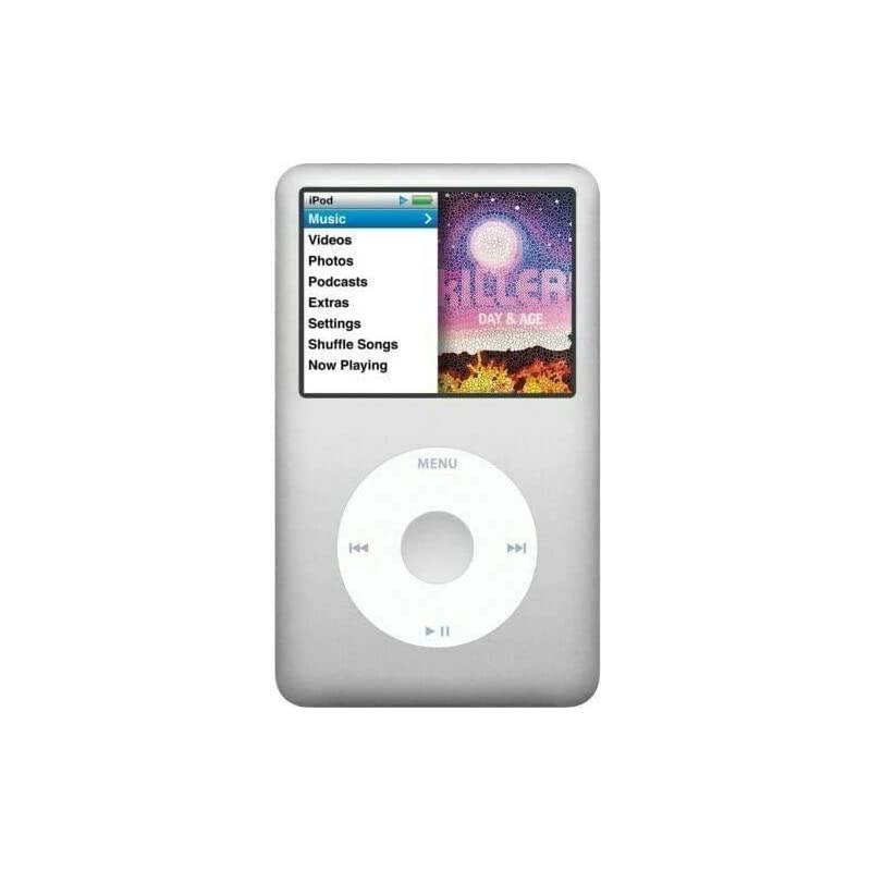 iPod Classic 6th Generation 80gb Silver Packaged in Plain White Box