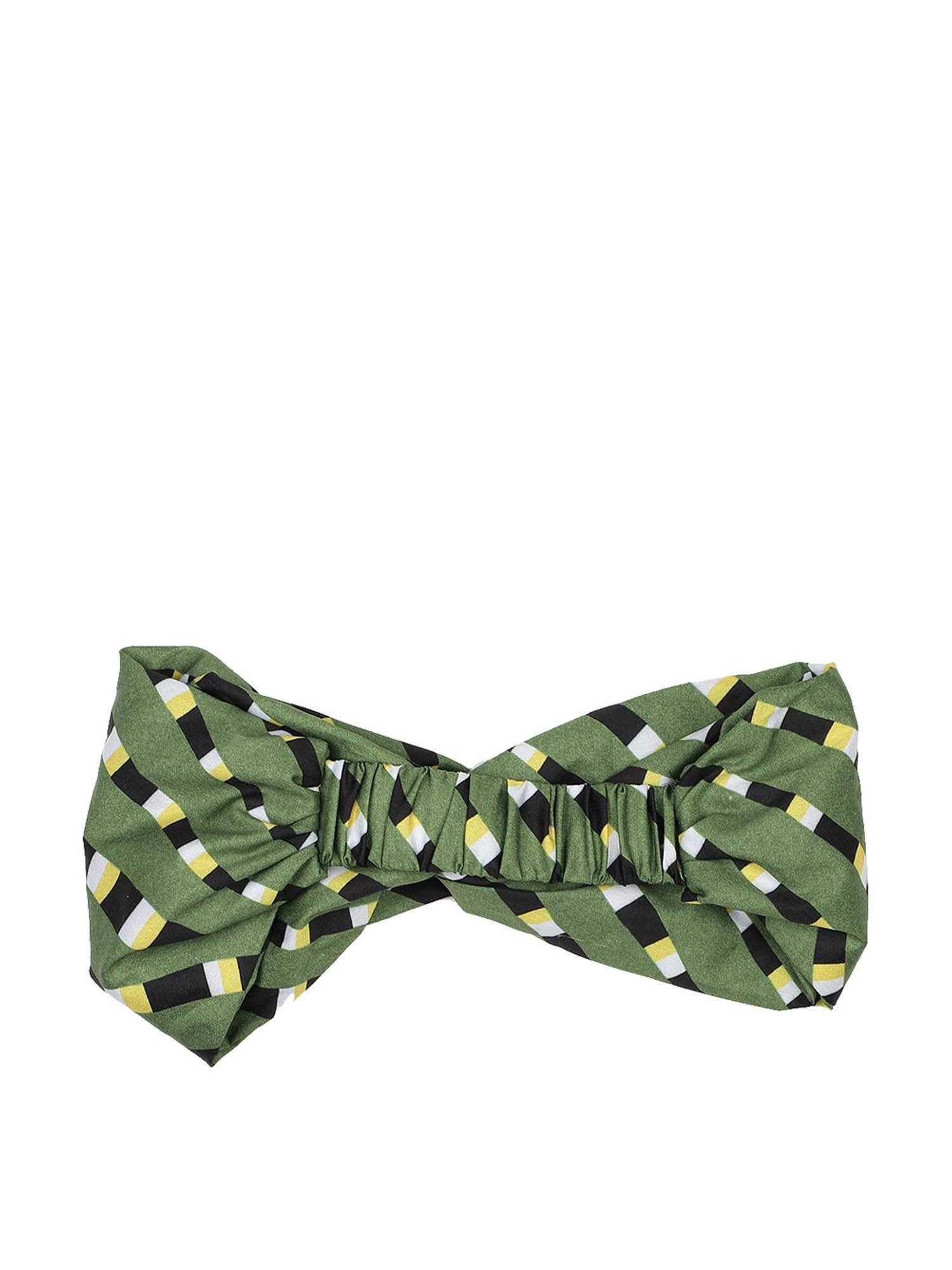 Aditi Wasan Green Printed Head Bands Pack of 2