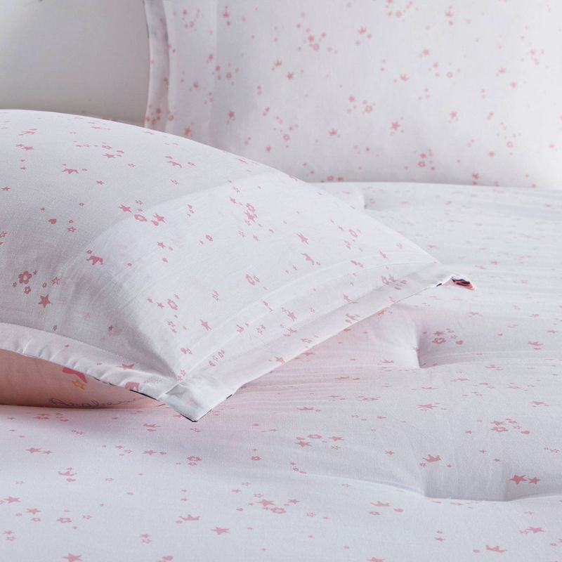 Full/Queen Patty Ballerina Panda Cotton Comforter Set Pink