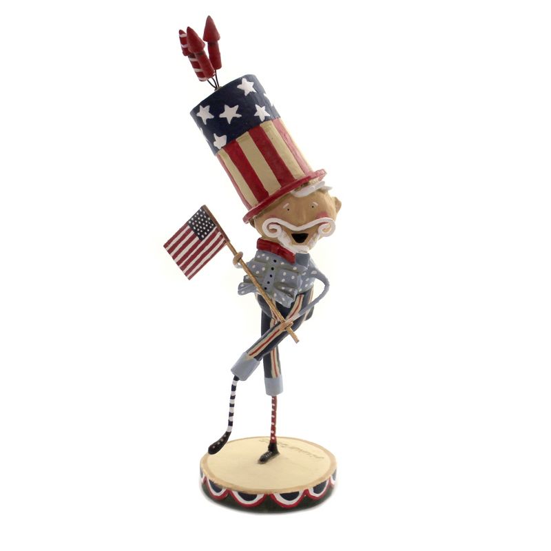 Lori Mitchell 9.5" Bandstand Sam Patriotic Summer July 4Th  -  Decorative Figurines
