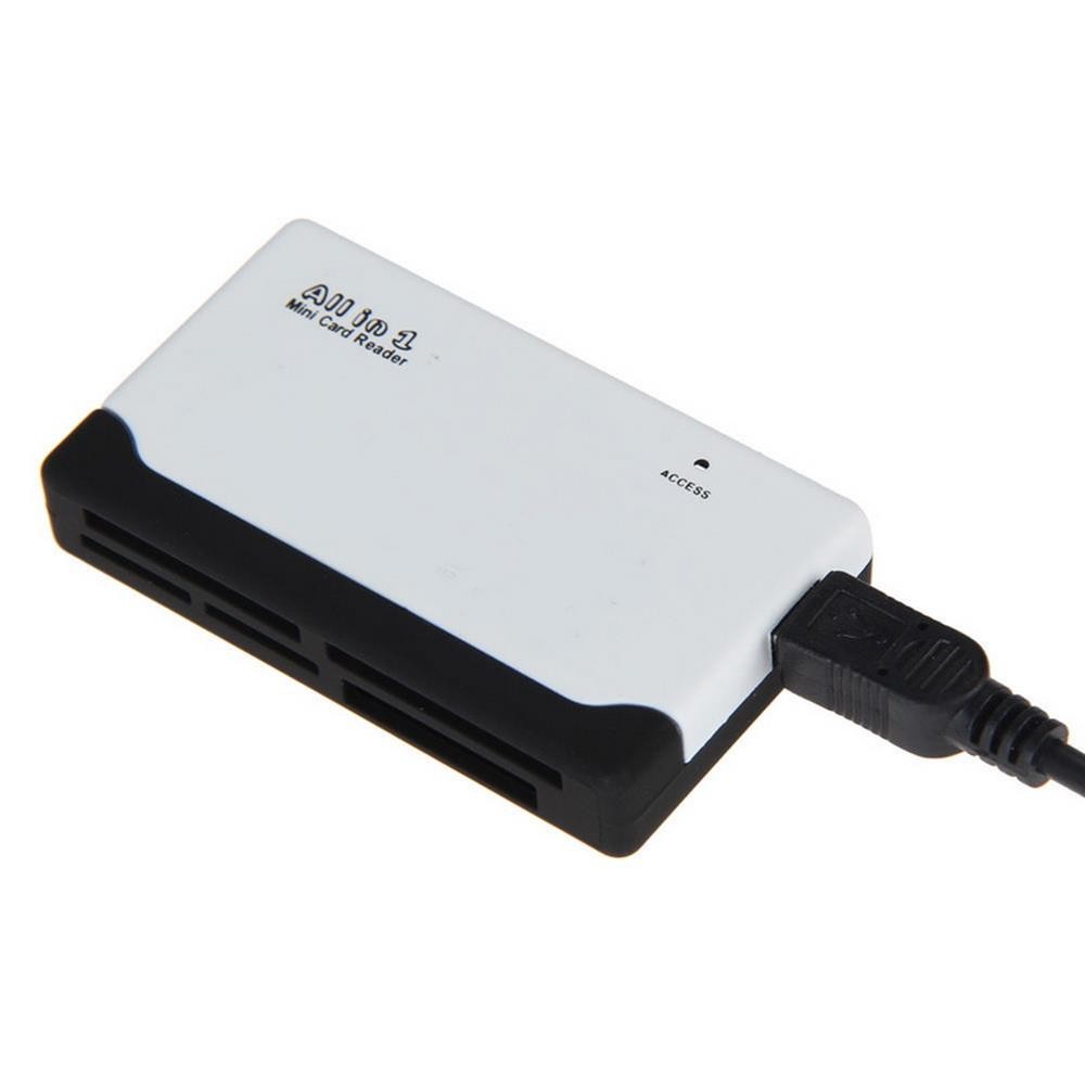 axGear USB External Card Reader For Compact Flash CF Micro Mini SD SDHC MMS M2 XD MS MMS