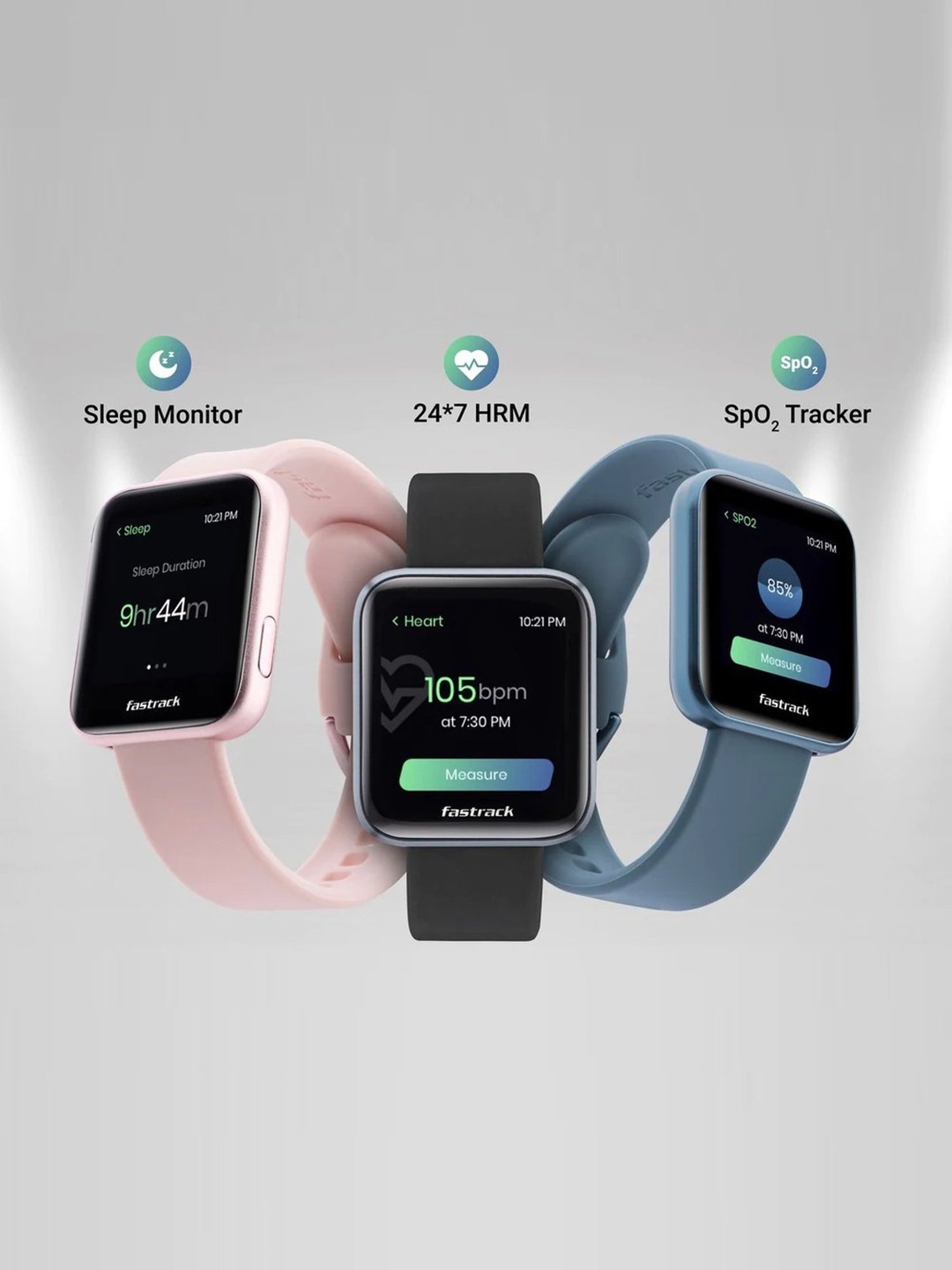 Fastrack 68024AP03 Reflex Unisex Smartwatch