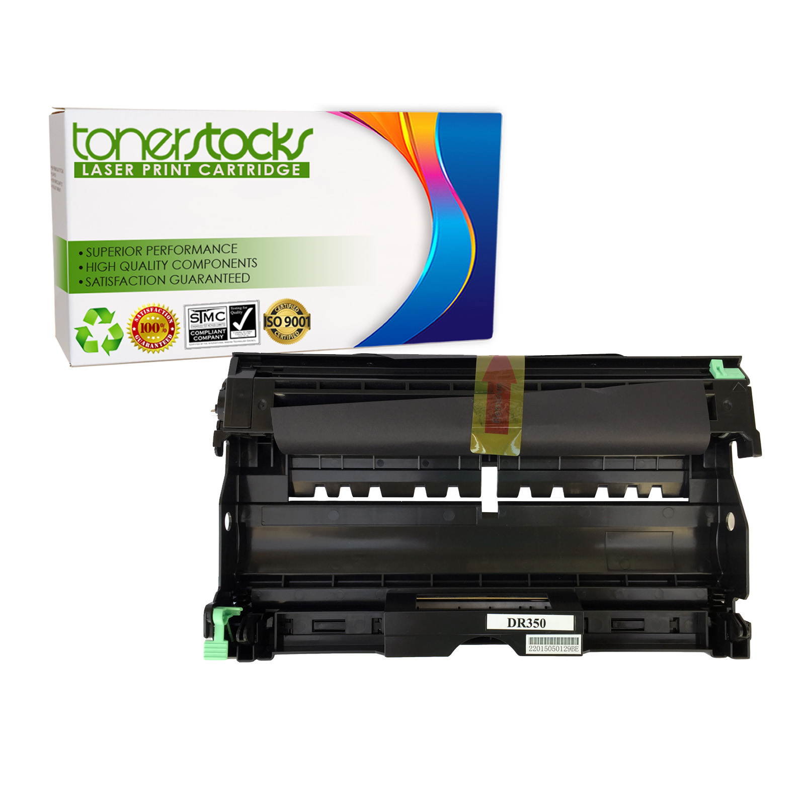 Tonerstocks DR350 Compatible Drum unit for Brother DCP-7020, MFC-7220, MFC-7225N, MFC-7420, MFC-7820N IntelliFax 2820, IntelliFax 2850, IntelliFax 2910, IntelliFax 2920 HL-2040, HL-2070N