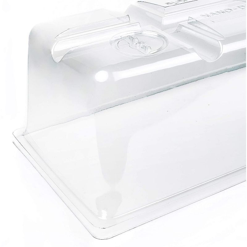 SunBlaster SL1400232 7-Inch Ultra Clear Nano Humidity Seedling Mushroom Clone Dome with Vents