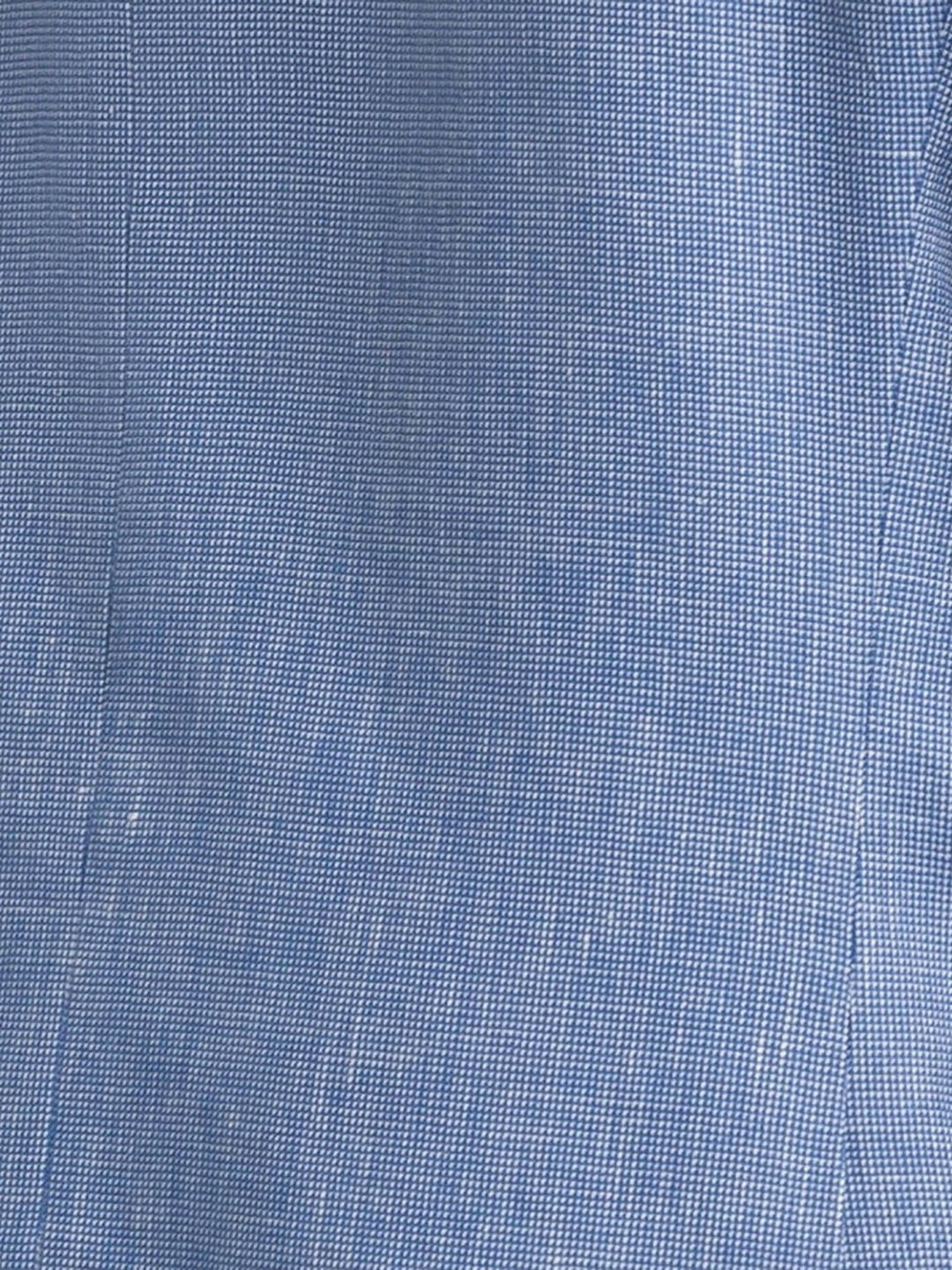 ColorPlus Blue Slim Fit Textured Blazer