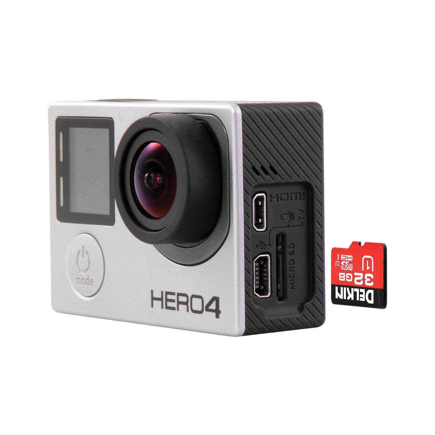 Delkin 32GB Microsdhc 500X UHS-I (U1) Memory Card (DDMSD50032GB)