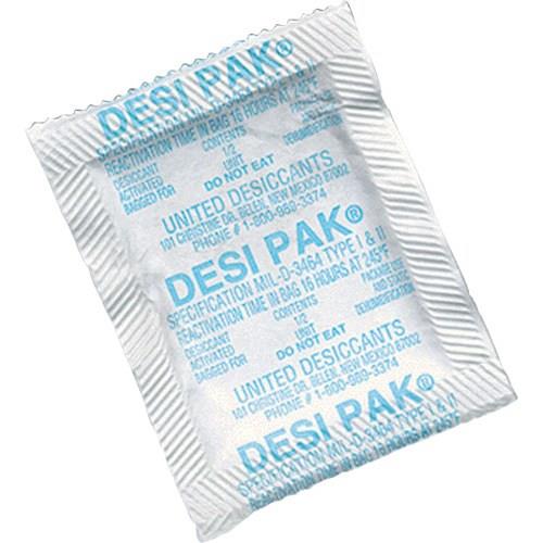 Desco - 13840 - Desi Pak 1/2 Unit Desiccant Drying Agent Pack, 3 in x 1.5 in 700/CA