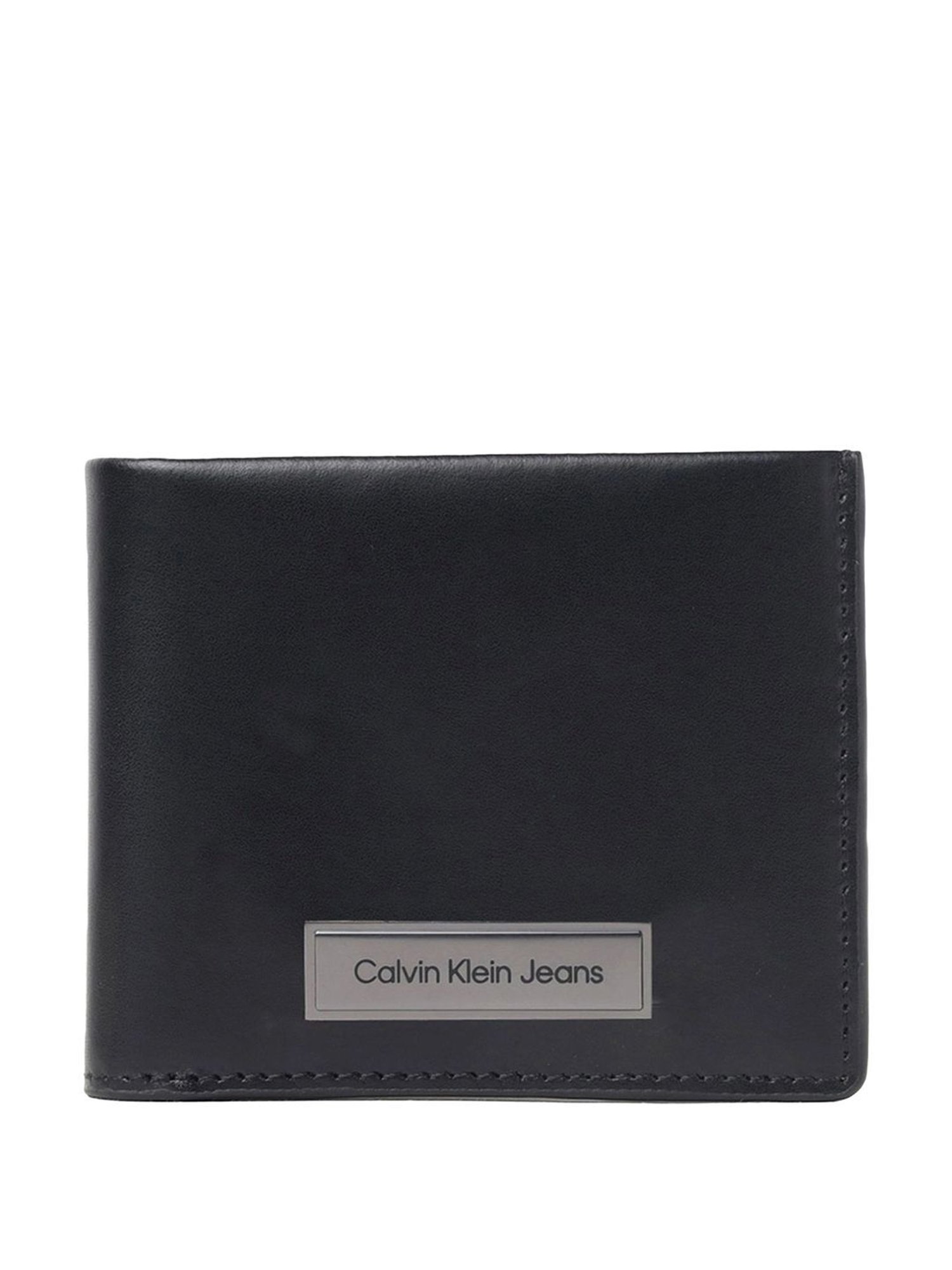 CALVIN KLEIN Black RFID Leather Bi-Fold Wallet