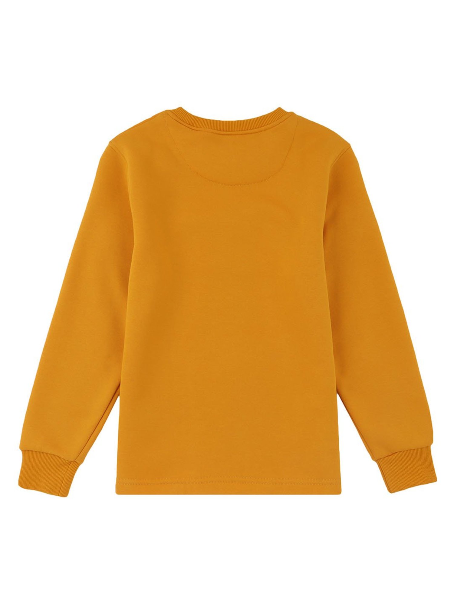 Proteens Boys Mustard Printed Full Sleeves T-Shirt