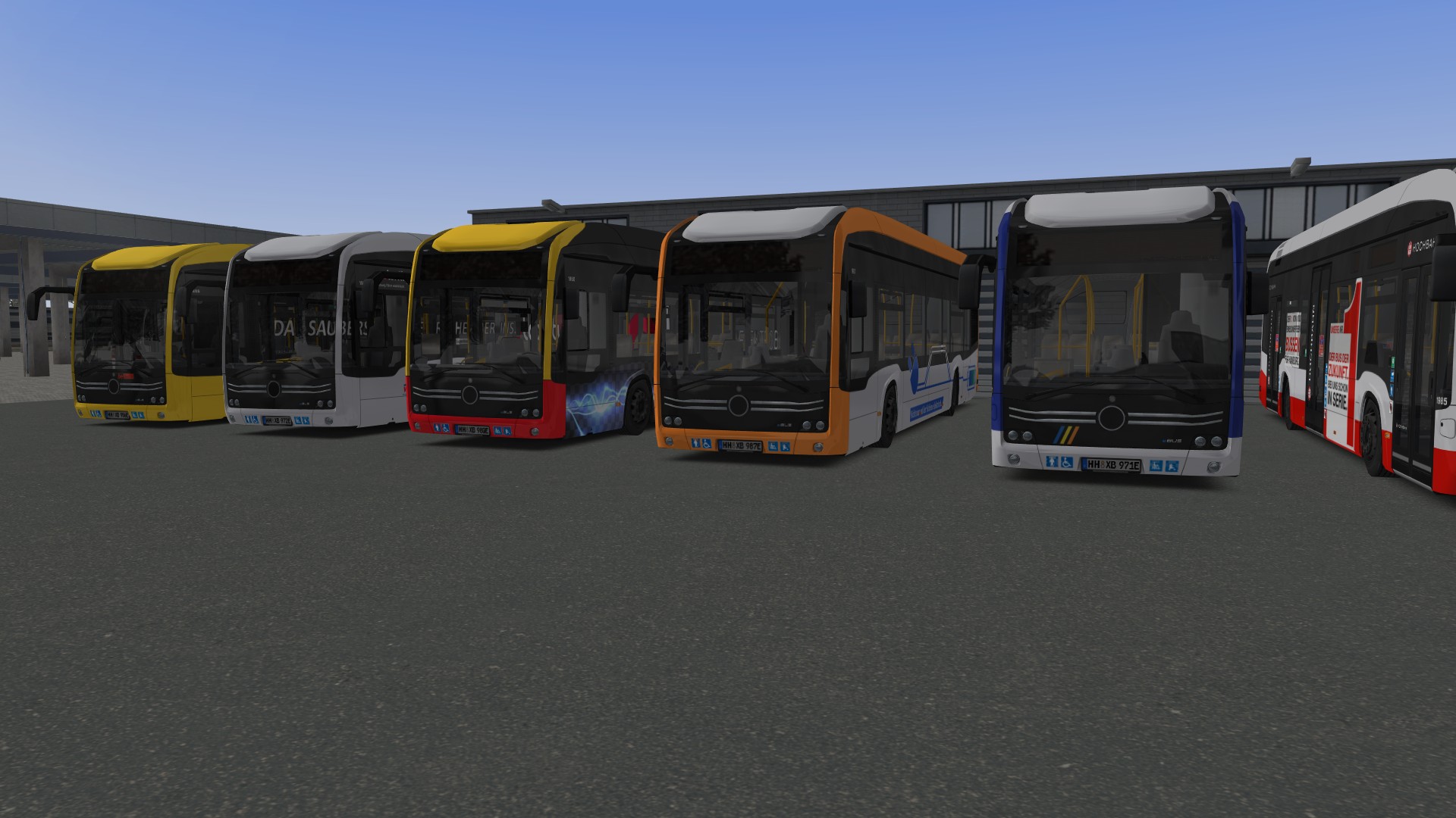 OMSI 2 Add-On E-Bus Hamburg  [Online Game Code]
