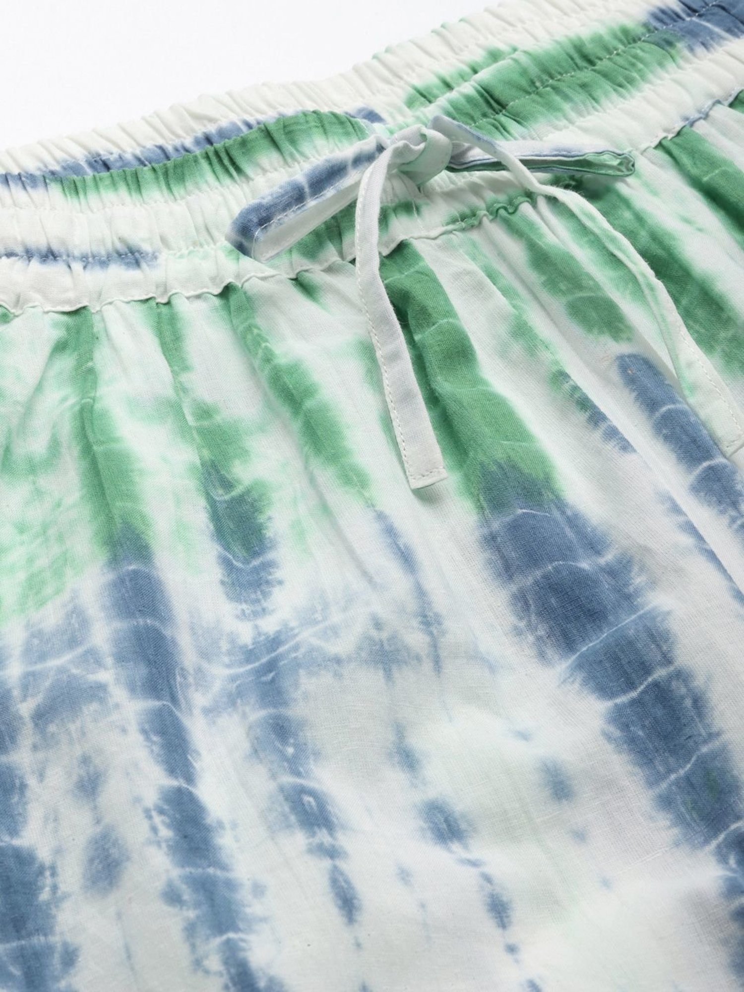 Prakrti Multicolored Cotton Printed Top Pant Set