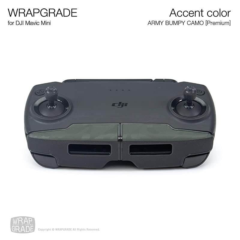 Skin Compatible with DJI Mavic Mini | Accent Color Army Bumpy CAMO