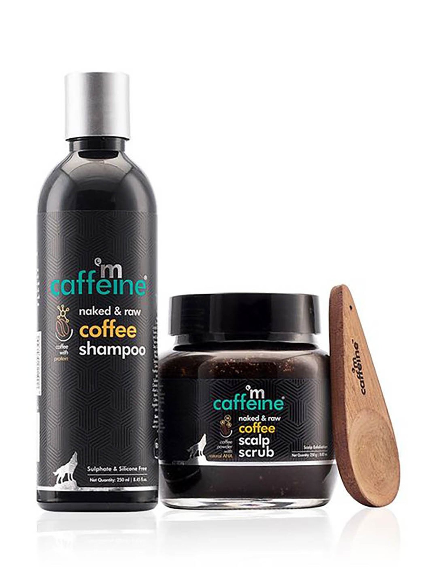 mCaffeine Coffee Deep Cleansing Hair Care Duo