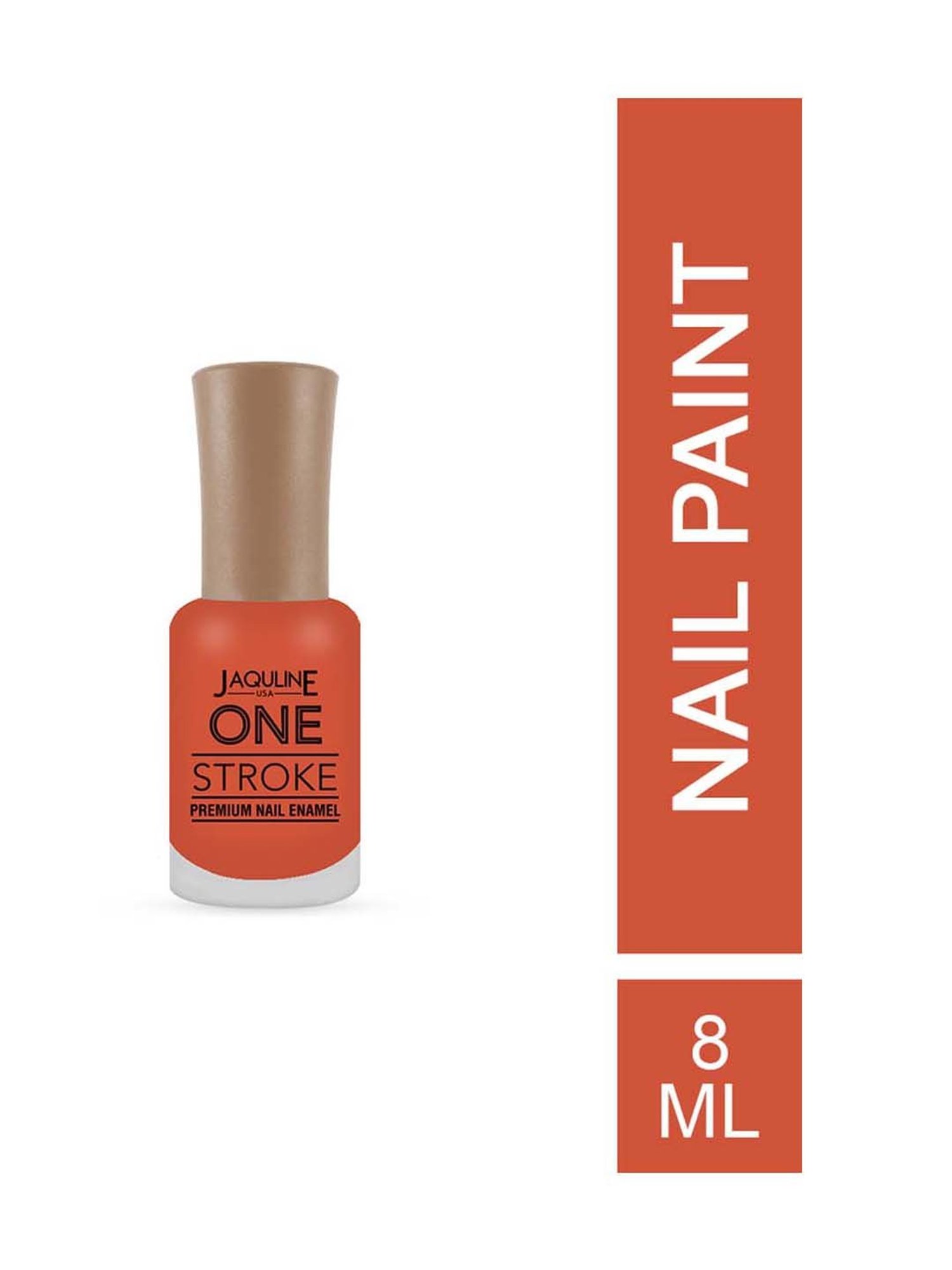 Jaquline USA One Stroke Premium Nail Enamel One Stroke Peach Blush - 8 ml