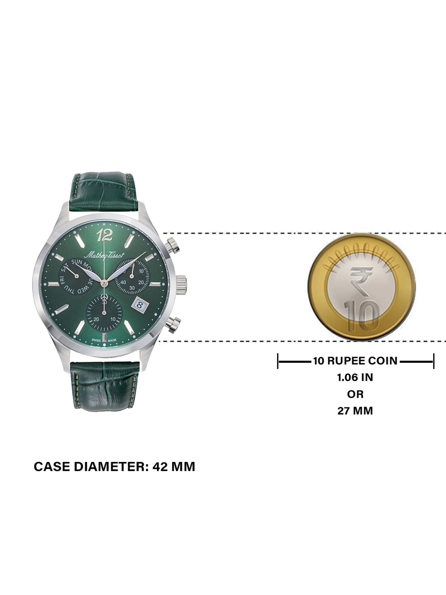 Mathey Tissot H411CHALV Analog Watch for Men