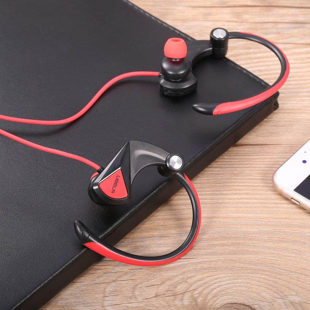 UEELR UB-11 USB Charging Sports Earphone Wireless Bluetooth 4.1 Stereo Earphone with Ear Hook & Microphone